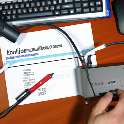 Hình ảnh minh họa quá trình lắp đặt đầu ghi IP EZVIZ 4 kênh, bao gồm kết nối dây và cấu hình mạng.