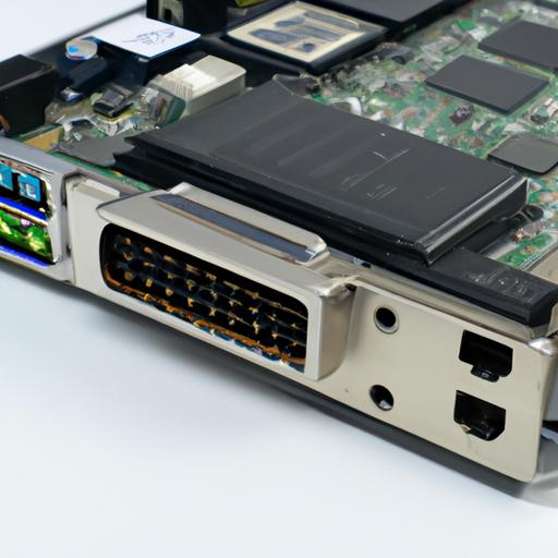 Hình ảnh cận cảnh các thành phần bên trong của đầu ghi IP EZVIZ 4 kênh, bao gồm CPU, ổ cứng và cổng kết nối.