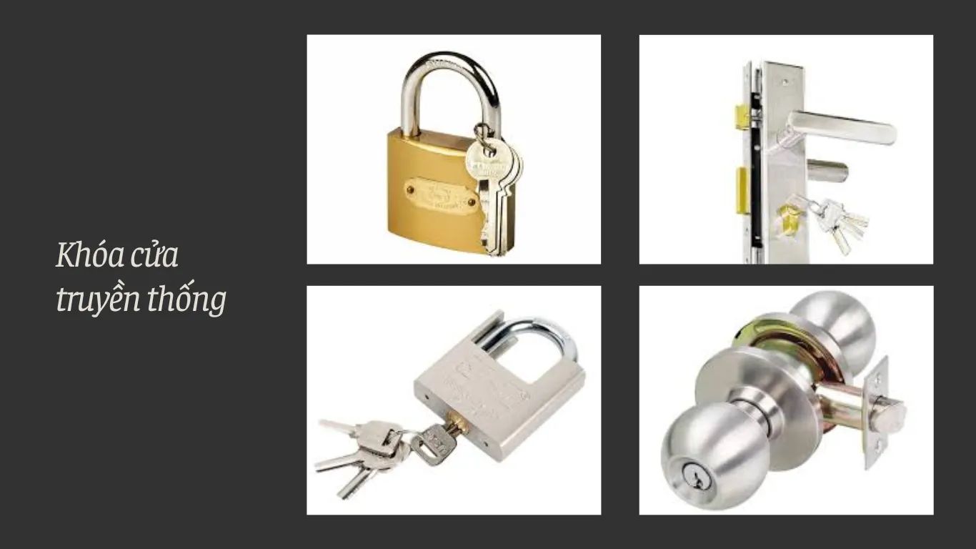 Khóa cửa truyền thống