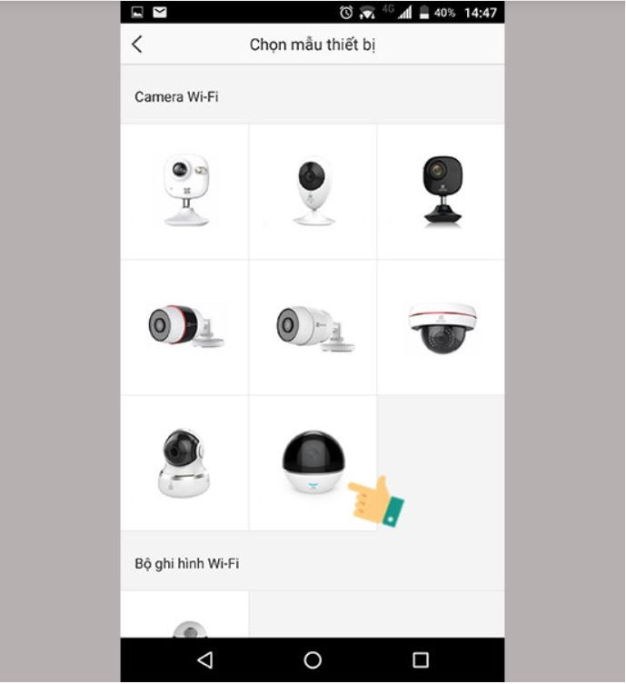 Cấu hình Wifi EZVIZ