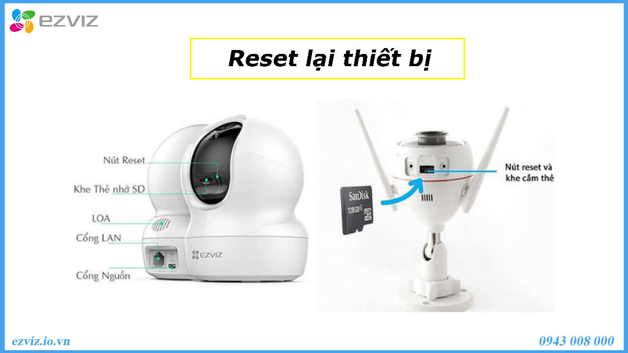 Reset Camera Ezviz