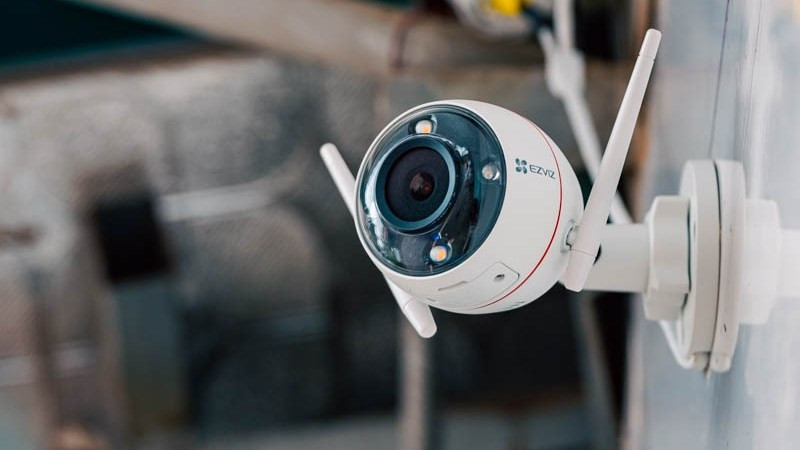 Đường truyền WiFi yếu khiến camera EZVIZ trễ hình và đàm thoại hai chiều kém