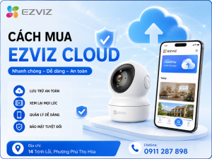 Cách mua Ezviz Cloud