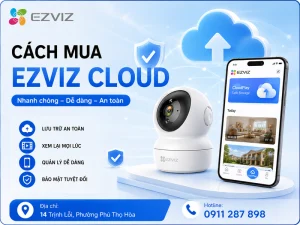 Cách mua Ezviz Cloud