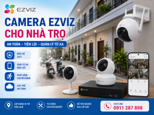 Camera Ezviz cho nhà trọ