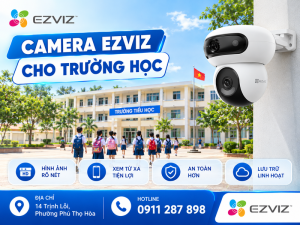Camera Ezviz cho trường học