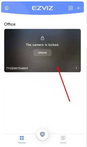 Chọn đúng camera cần đăng ký dịch vụ Cloud