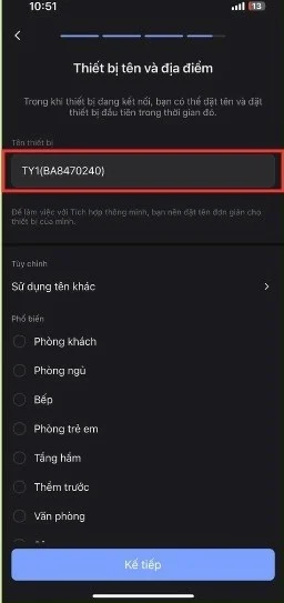Đặt tên camera dễ quản lý