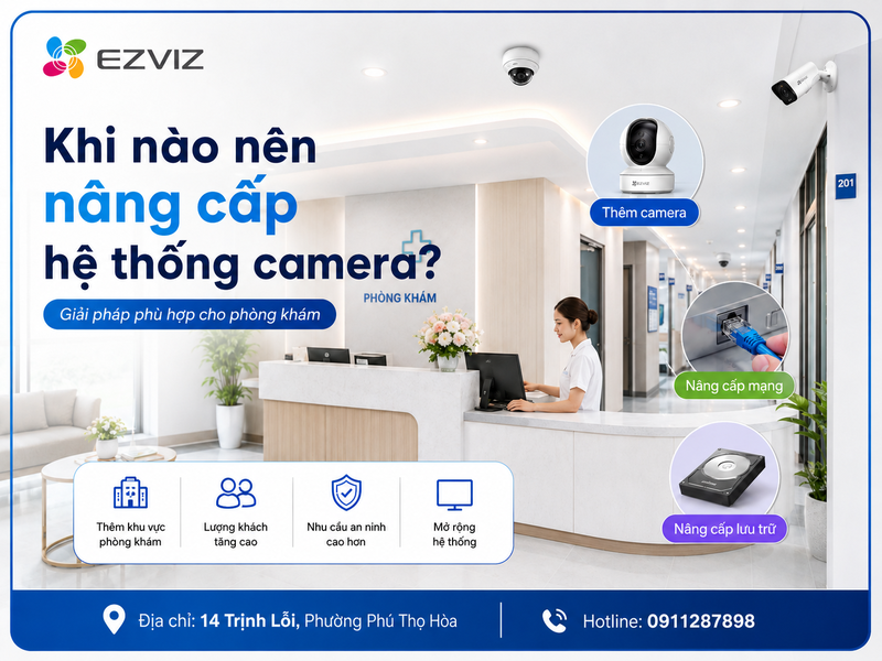 Khi nào nên nâng cấp hệ thống camera?