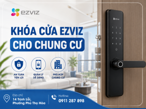 Khóa cửa Ezviz cho chung cư