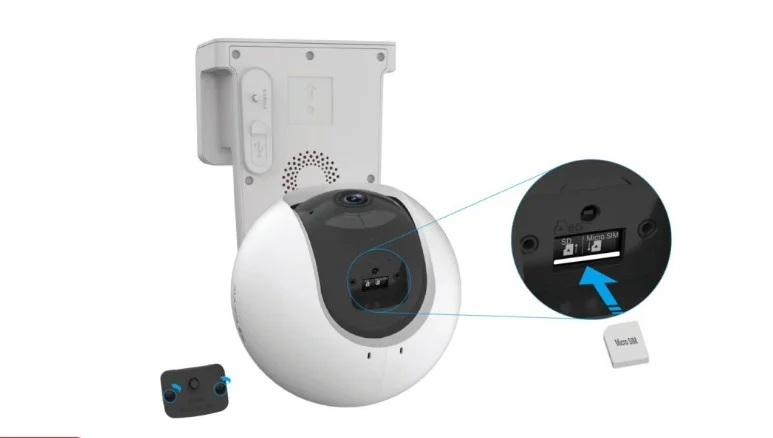Lắp SIM đúng chiều theo hướng dẫn của thiết bị