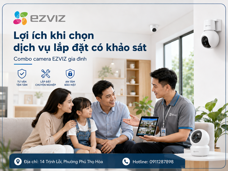 Lợi ích khi chọn dịch vụ lắp đặt có khảo sát và cam kết rõ