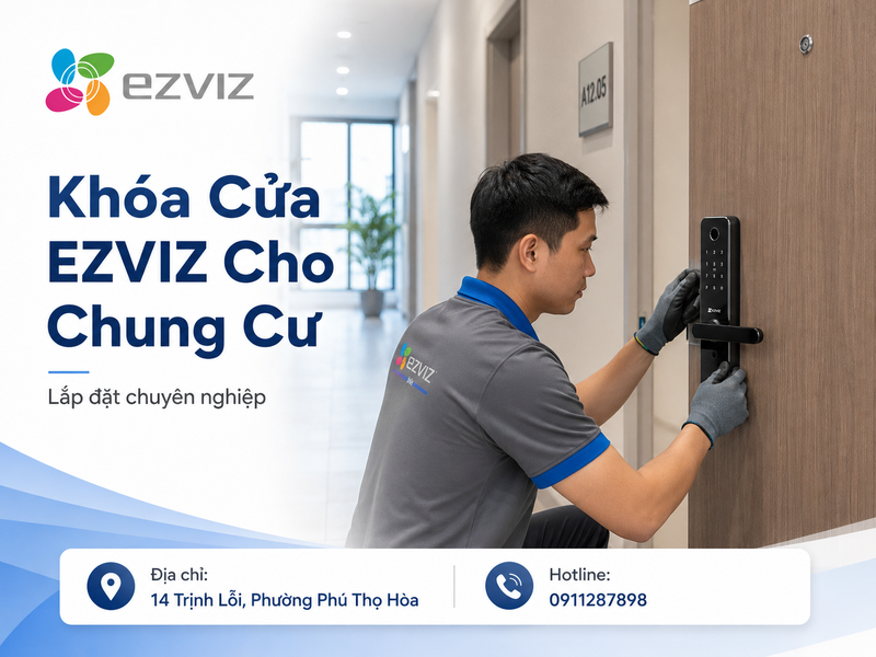 Vì sao căn hộ chung cư cần một giải pháp khóa cửa riêng?
