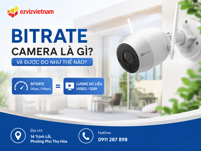 Bitrate camera là gì và được đo như thế nào?