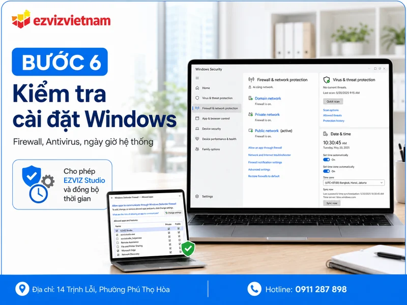 Bước 6: Kiểm tra cài đặt Windows