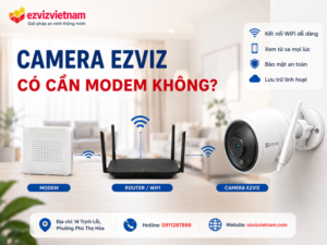 Camera EZVIZ có cần modem không