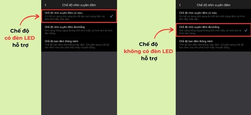 Chuyển đèn thành trạng thái Tắt