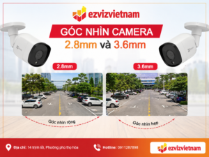 Góc nhìn camera 2.8mm và 3.6mm