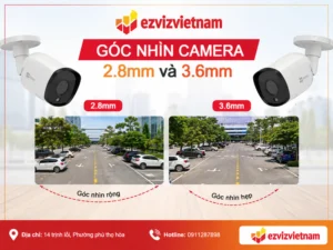 Góc nhìn camera 2.8mm và 3.6mm