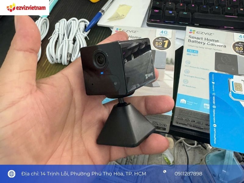 Camera EZVIZ dùng pin phù hợp với kiểu vị trí nào và khi nào nên tránh?