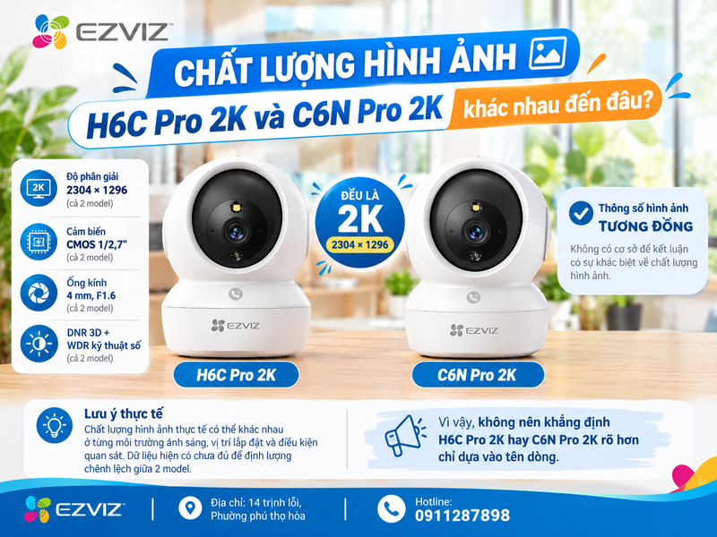 Chất lượng hình ảnh: Hai bản 2K khác nhau đến đâu?