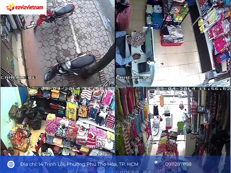 Chọn 2, 3 hay 4 camera bằng vai trò quan sát thay vì đếm theo mét vuông