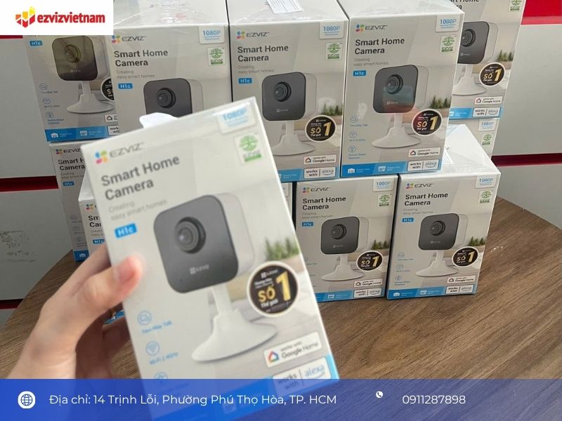 Chọn cấu hình EZVIZ theo mục tiêu quan sát của văn phòng