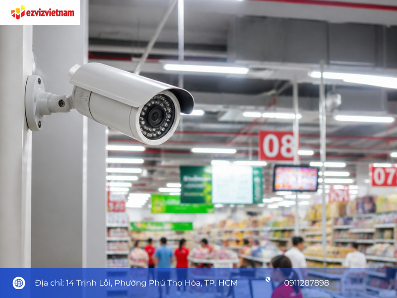 Dấu hiệu cửa hàng 50m2 đang chọn sai số lượng camera