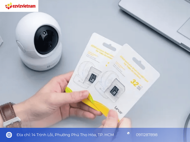 Gợi ý các mẫu thẻ nhớ phù hợp và ổn định nhất cho camera EZVIZ