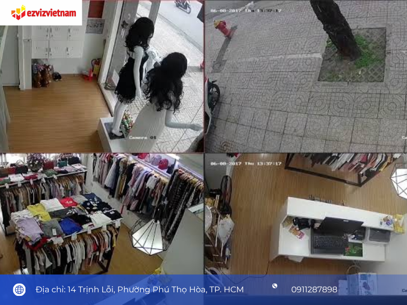Kiểm tra góc nhìn, ánh sáng và điểm khuất trước khi chốt cấu hình