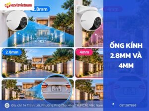 Ống kính 2.8mm và 4mm