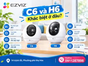 EZVIZ C6 và H6