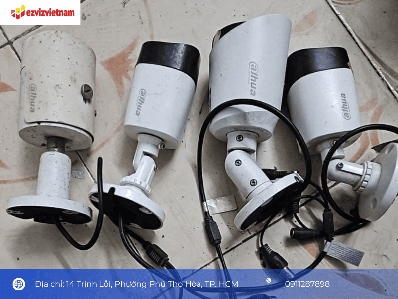 Trước khi test, xác định camera cũ có đúng model và cấu hình người bán công bố