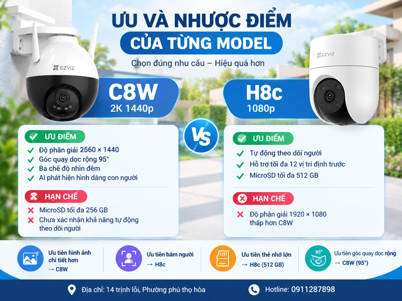 Ưu và nhược điểm của từng model