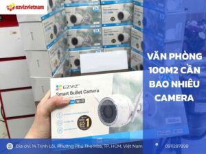 Văn phòng 100m2 cần bao nhiêu camera