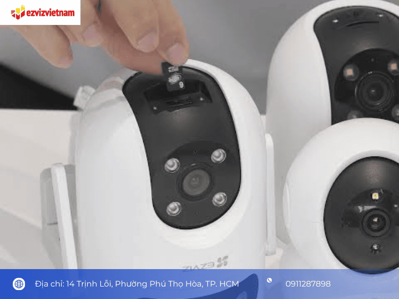 Xác định đúng nhu cầu lưu trước khi chọn thẻ nhớ EZVIZ
