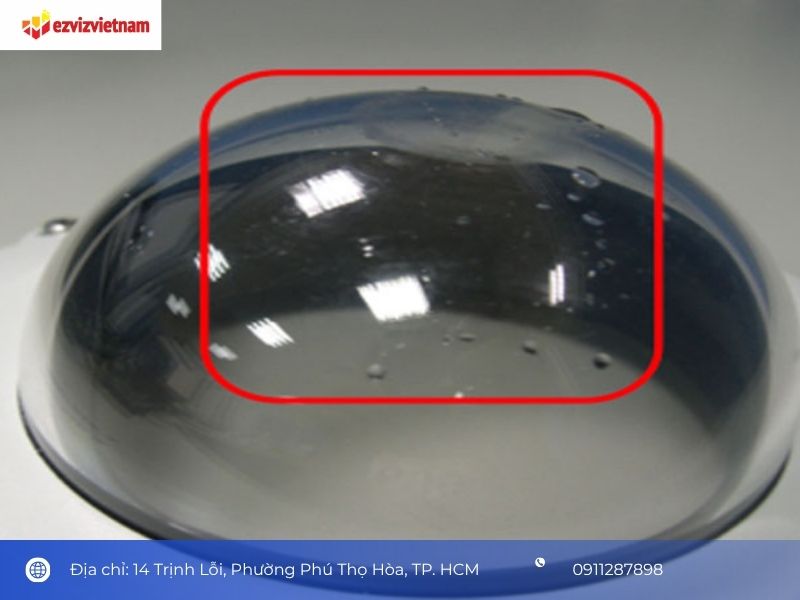 Camera giám sát bị hấp hơi nước nhận biết qua những dấu hiệu nào?