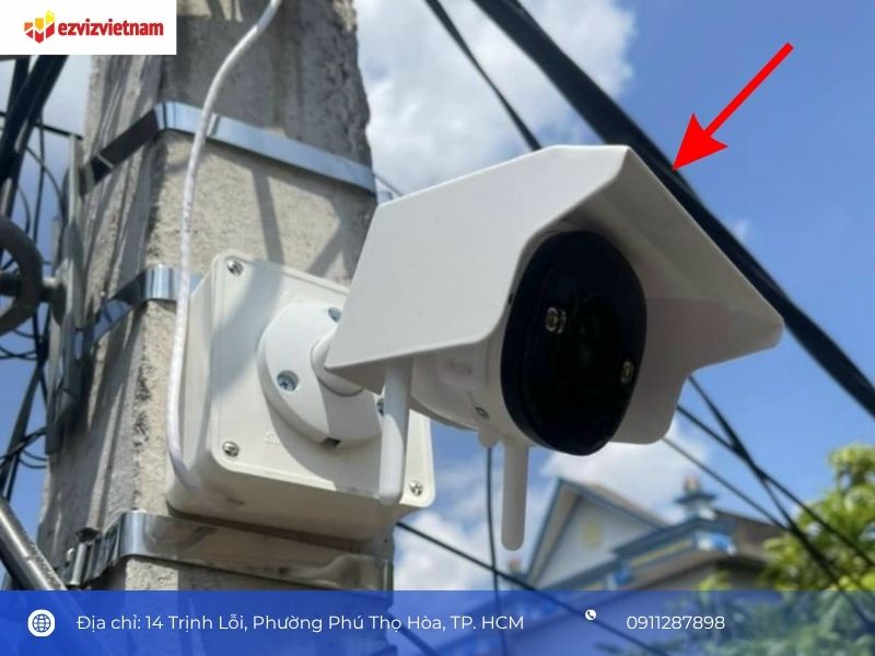 Phòng tránh hấp hơi nước cho camera ngoài trời ngay từ khâu lắp đặt